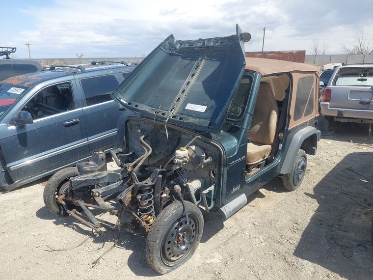 2002 Jeep Wrangler TJ Green PGR