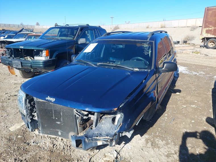 2003 Grand Cherokee WJ 4.7L V8 Automatic Quadra-trac II Paint Code PB8 Trim XLDV